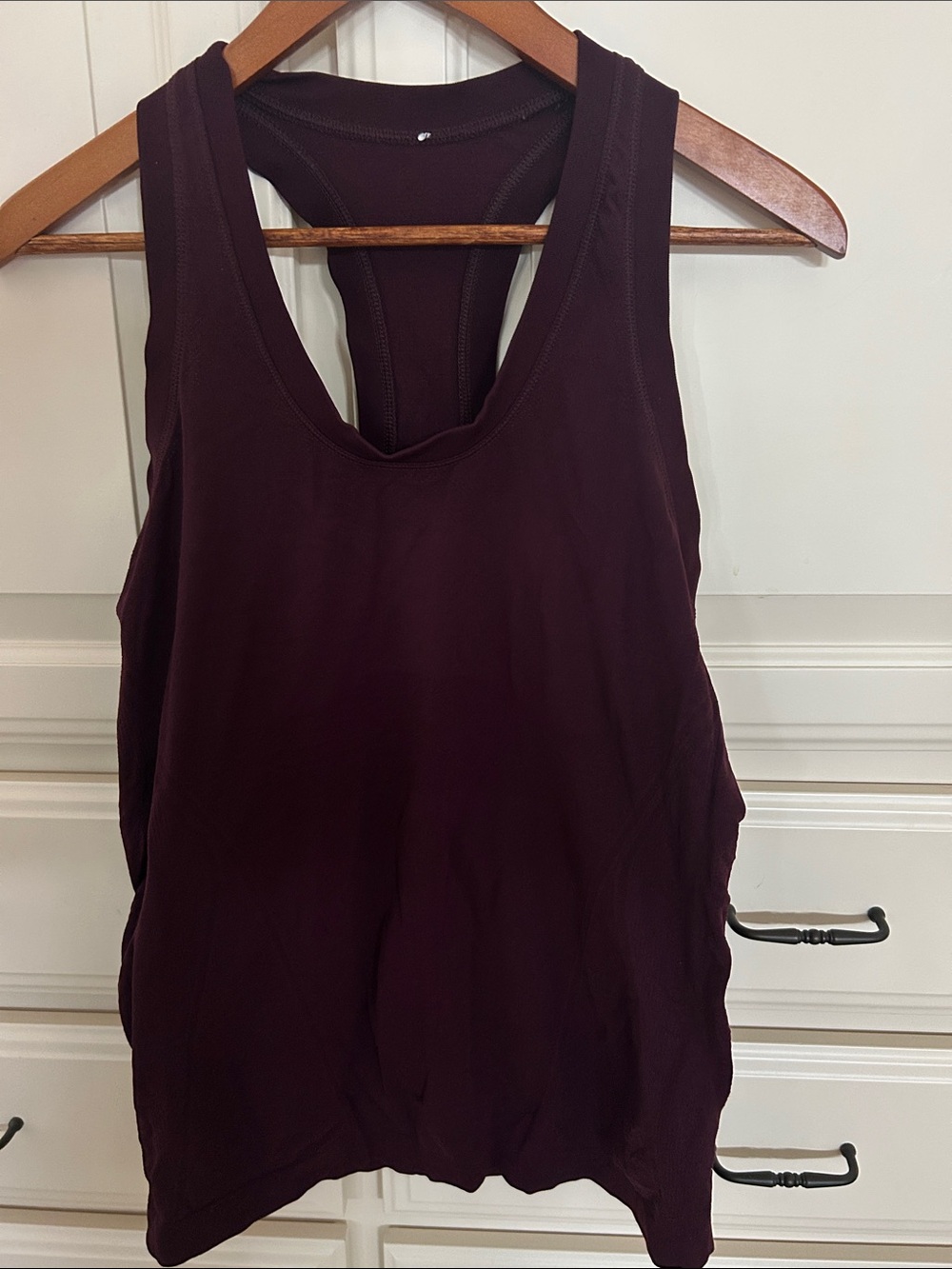 Athleta Deep Plum Racerback Performance Tank